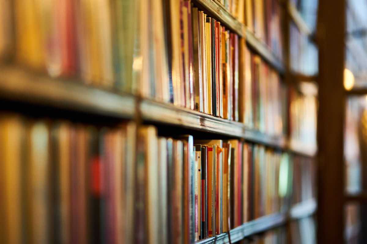 Mensola con libri