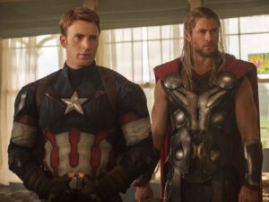 Due Avengers della Marvel