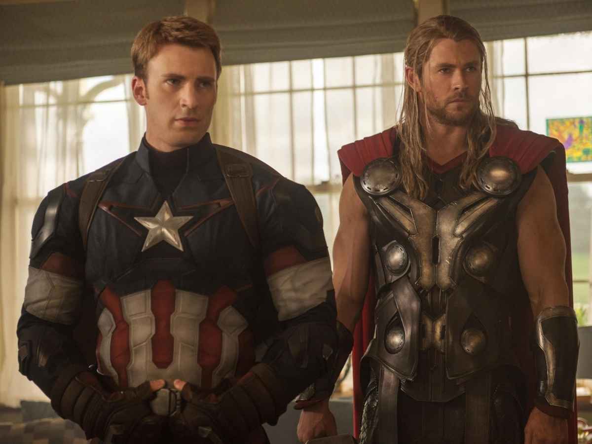 Due Avengers della Marvel